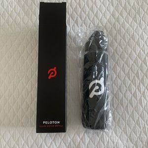Peloton Glass Water Bottle. Brand new in packaging.